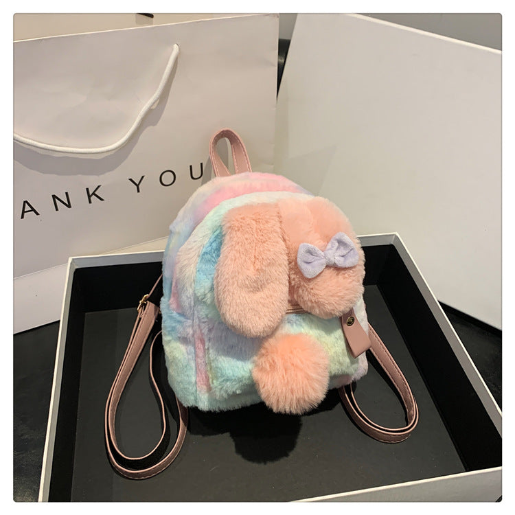 Wholesale Cartoon Plush Rabbit Backpack